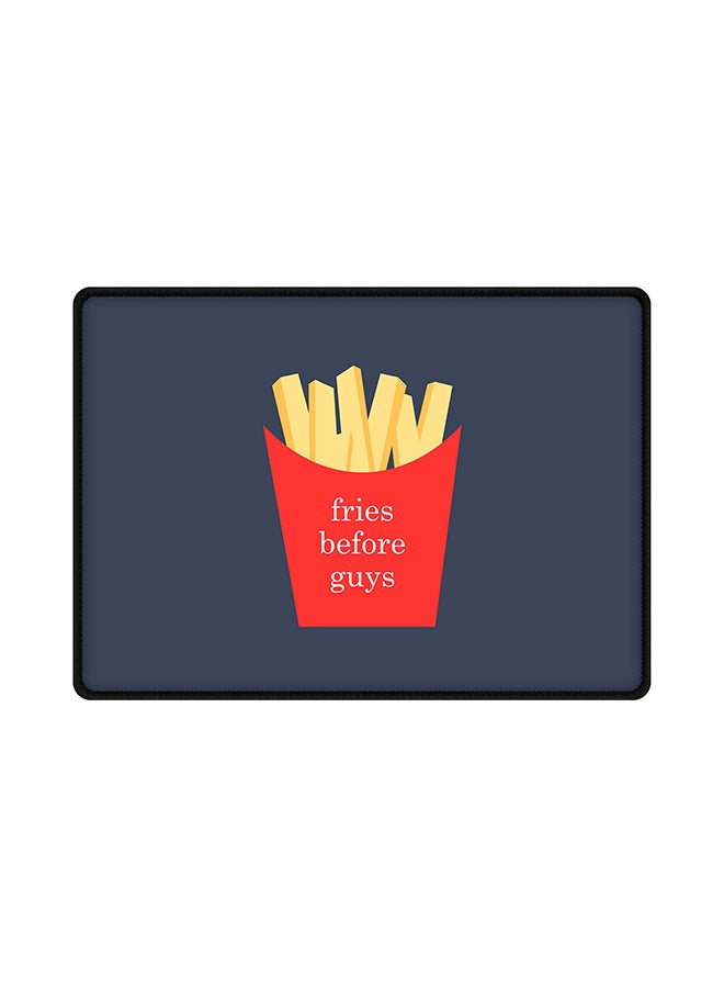 Stylizedd Fries Before Guys Printed Mouse Pad Multicolour
