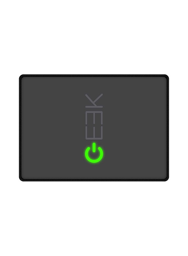 Stylizedd Geek On Printed Non-Slip Mouse Pad Multicolour