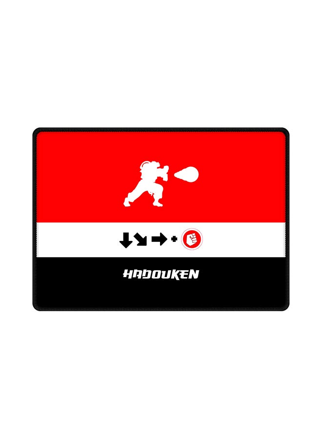 ستايلايزد لوحة ماوس هادوكين مطبوعة ومزودة بقاعدة مطاطية مضادة للانزلاق متعدد الألوان