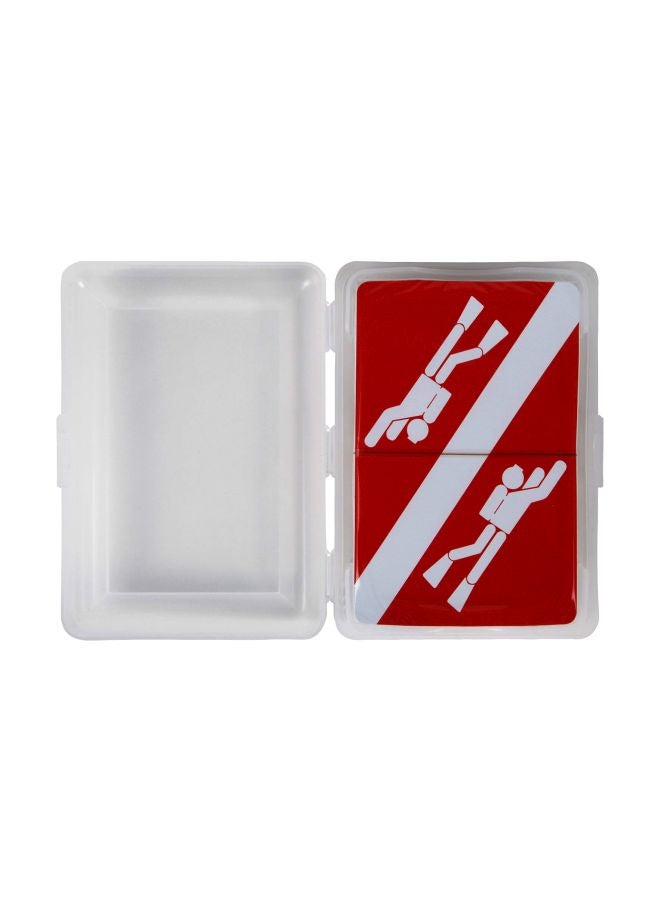 ترايدنت بطاقات لعب مضادة للماء للغواصين - Image 1