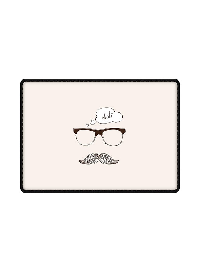 Stylizedd What Hipster Printed Non-Slip Mouse Pad Multicolour