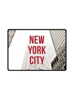 New York Skyscraper Printed Gaming Mouse Pad Multicolour