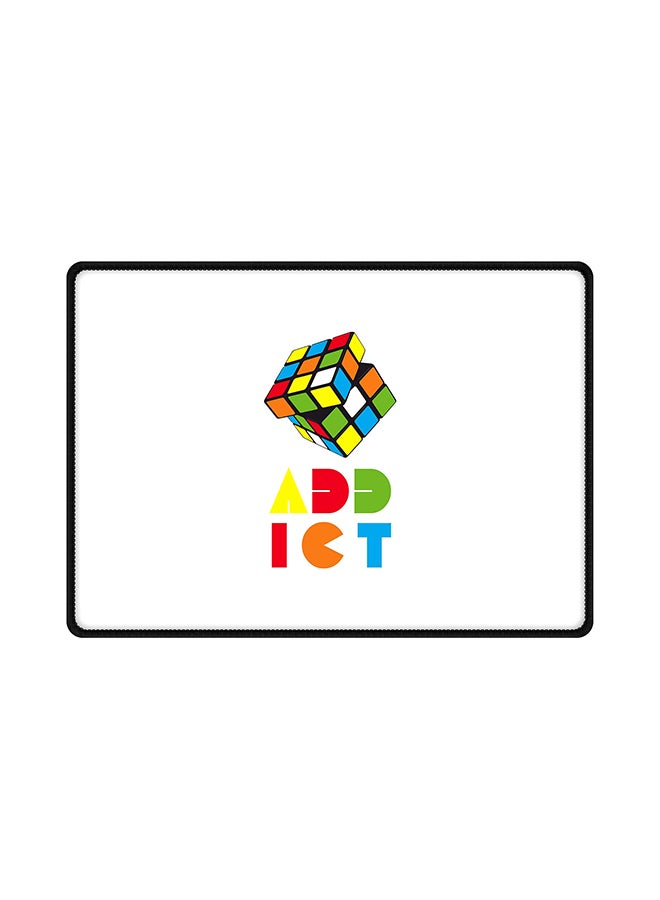Stylizedd Rubiks Addict Mouse Pad Multicolour 
