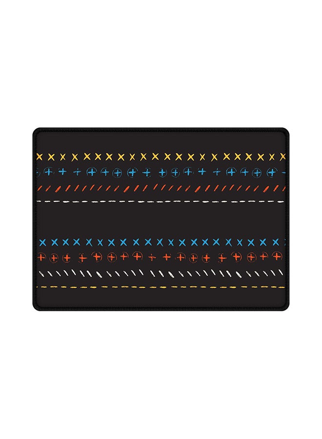 Stylizedd Printed Rubber Base Anti Slip Mouse Pad Multicolour