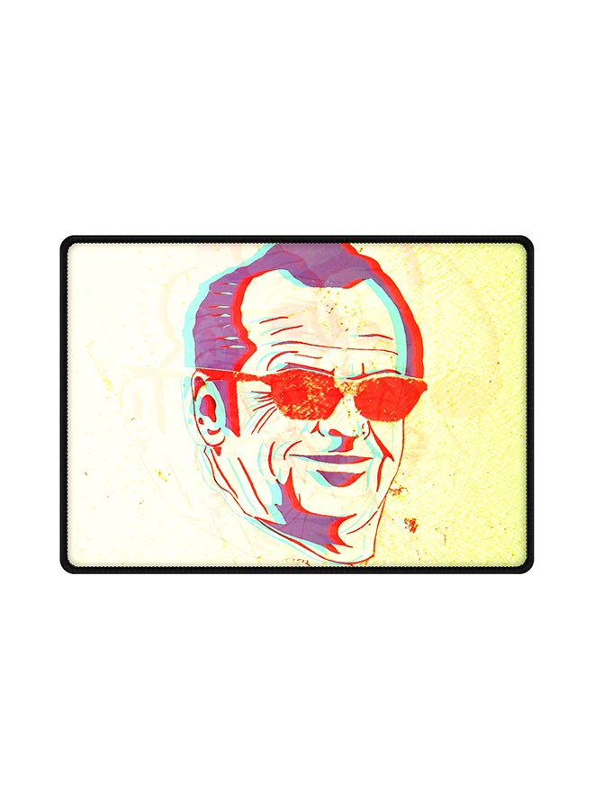 Stylizedd Shining Glasses Mouse Pad With Non Slip Rubber Base Multicolour 