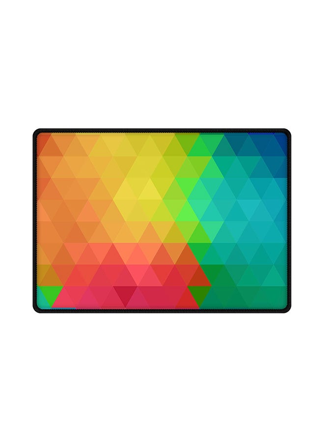 ستايلايزد لوحة ماوس بتصميم موشور استوائي متعدد الألوان