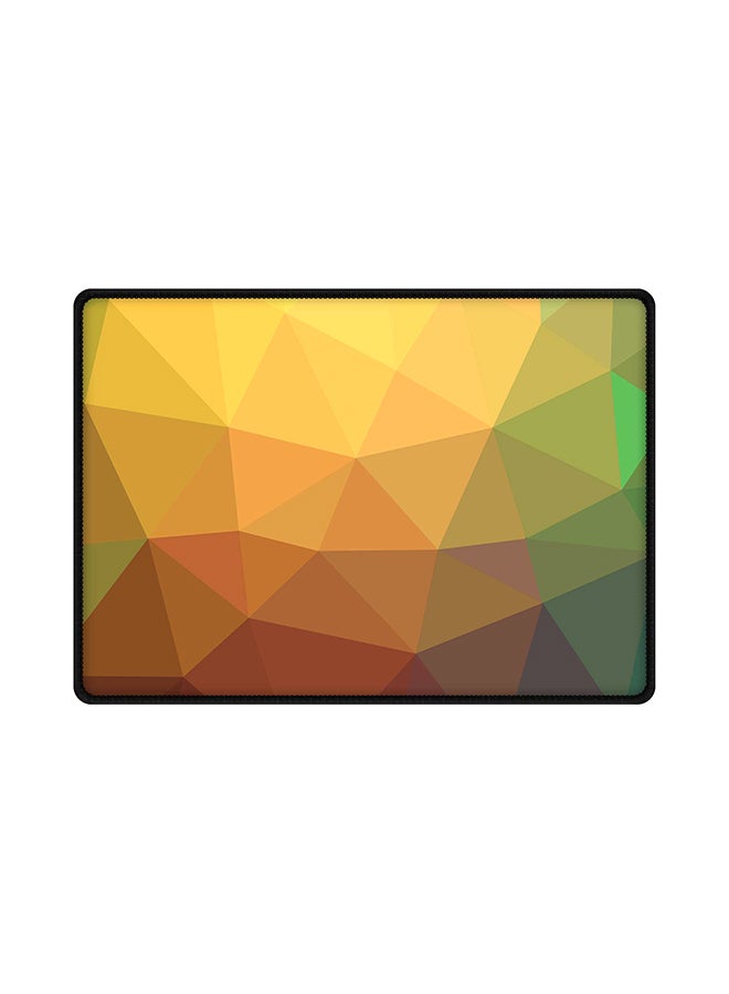 Stylizedd Golden Nugget Mouse Pad With Non Slip Rubber Base MulticolourOrange/Green/Brown