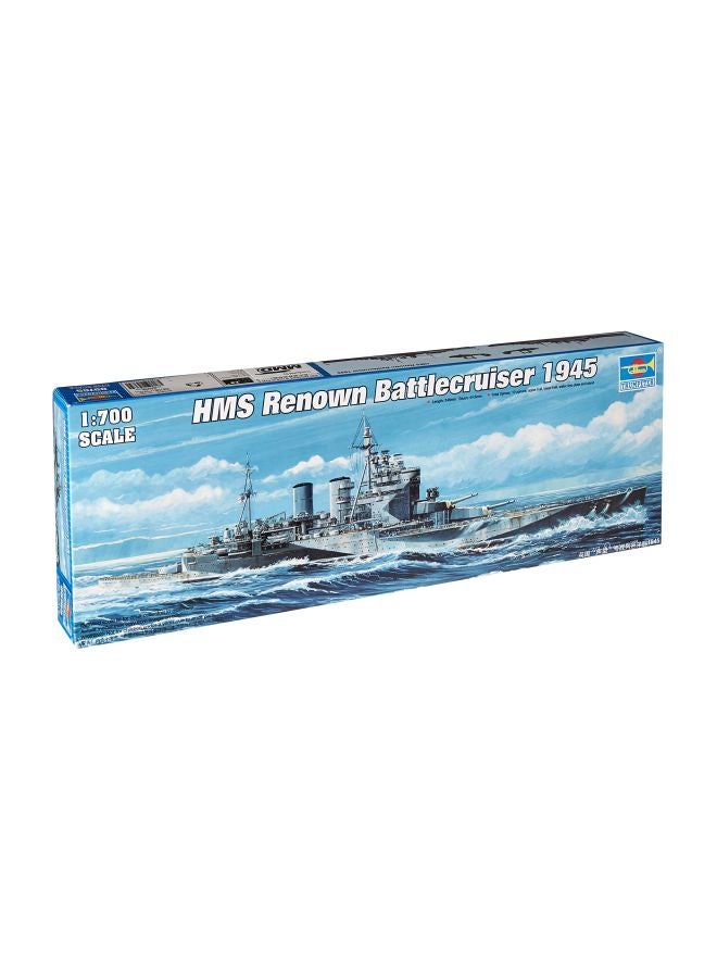 ترمبتير مجسم السفينة الحربية البريطانية HMS رينون 1945 طراز TSM-5765 - Image 3
