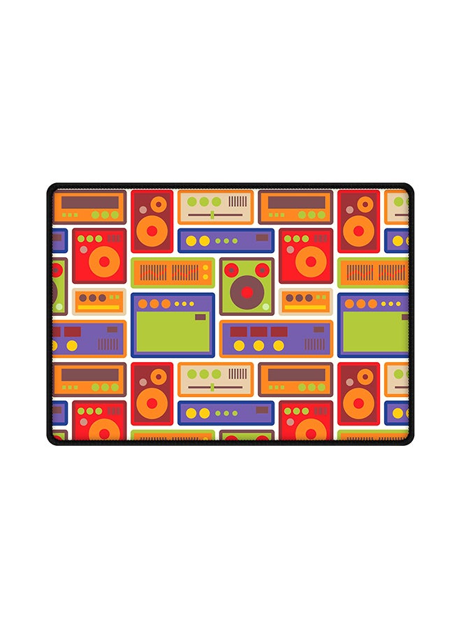 ستايلايزد لوحة ماوس بتصميم معدات كلاسيكية متعدد الألوان