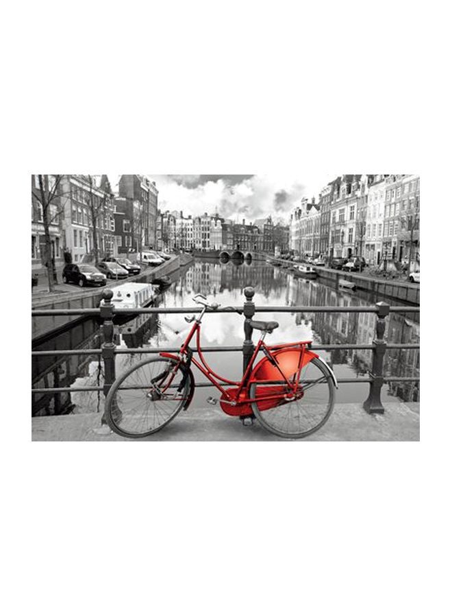 ايديوسا لعبة أحجيات قطع تركيب بتصميم مدينة أمستردام مكونة من 1000 قطعة طراز 14846 - Image 2