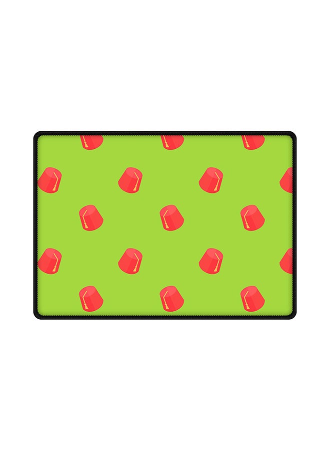 ستايلايزد لوحة ماوس مصنوعة من المطاط وبتصميم طرابيش متراقصة متعدد الألوان