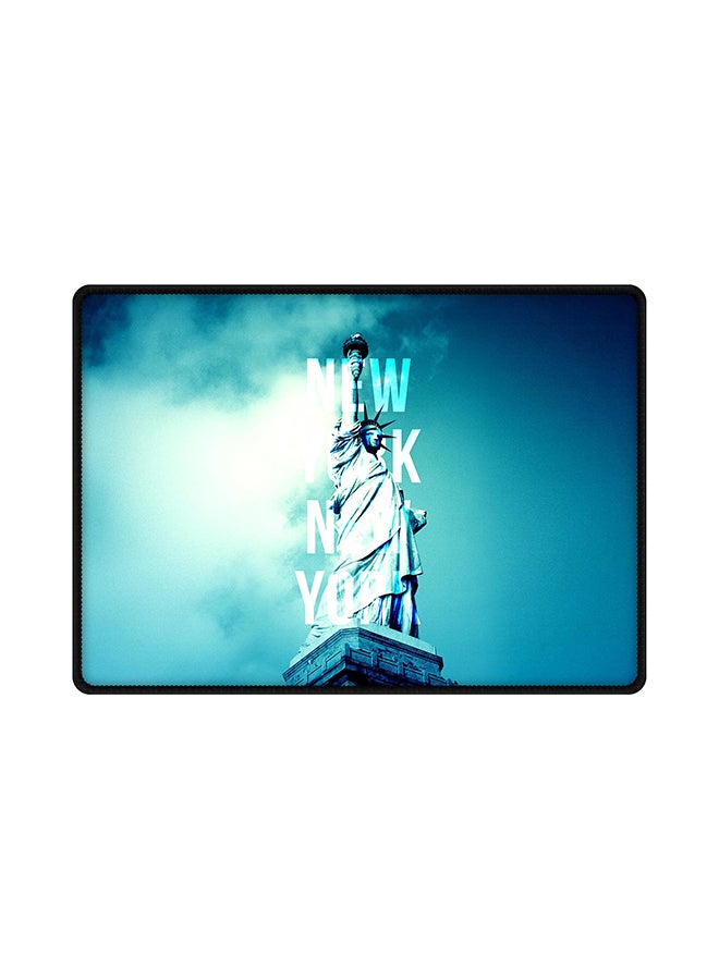 ستايلايزد لوحة ماوس بتصميم كلمة "New York New York" متعدد الألوان