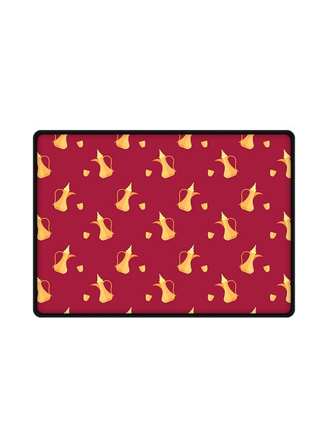Pouring Dallah Printed Gaming Mouse Pad Multicolour