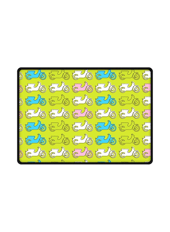 Stylizedd Asian Scooter Printed Mouse Pad Multicolour