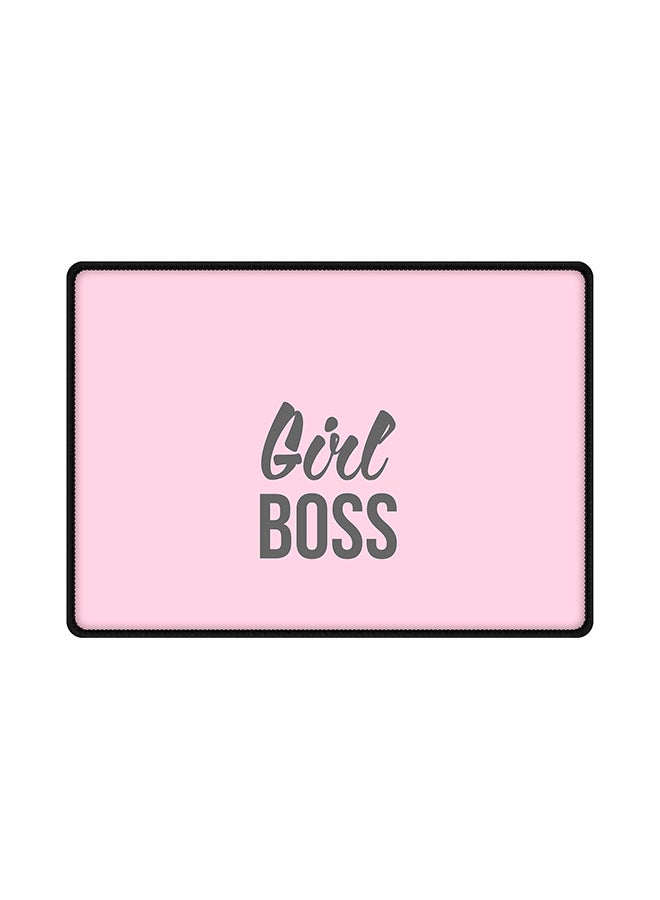 Stylizedd Girl Boss Printed Gaming Mouse Pad Pink
