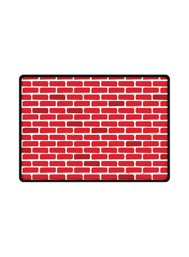 Stylizedd Bricks Wall Gaming Mouse Pad Multicolour