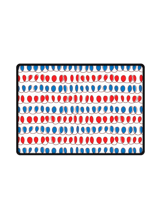 Stylizedd - Cursive Bubbles Printed Gaming Mouse Pad Multicolour - Image 1