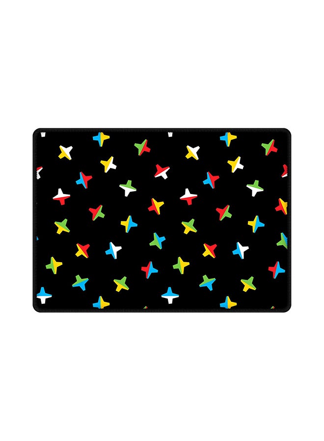 ستايلايزد لوحة ماوس مضادة للانزلاق بتصميم حروف X بوجهين متعدد الألوان