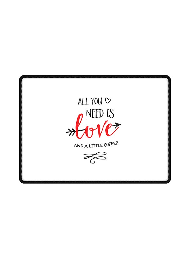 Stylizedd All You Need Is A Little Love Mouse Pad Multicolour