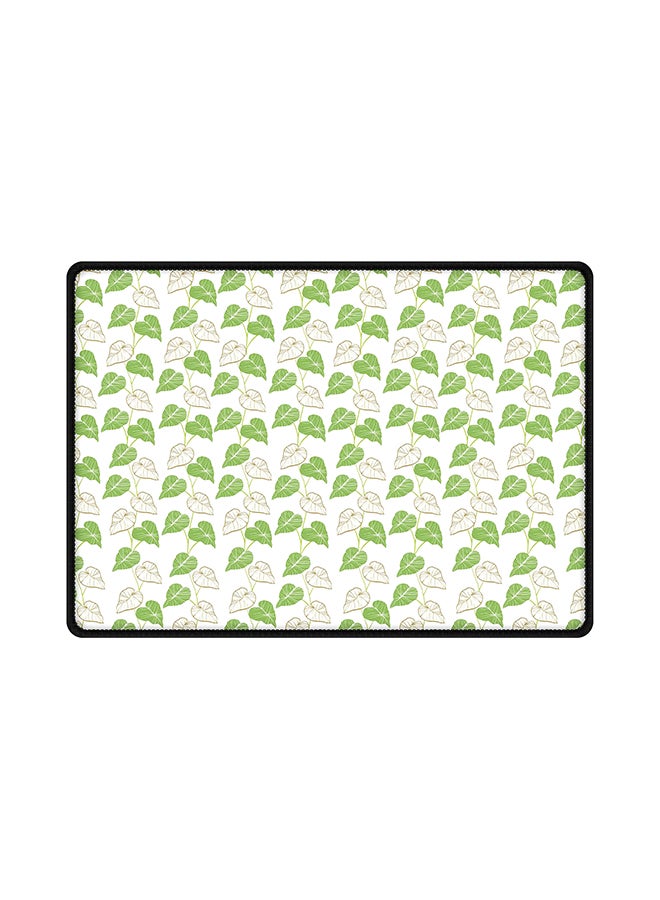 Vine Leaves Mouse Pad With Non Slip Rubber Base Multicolour