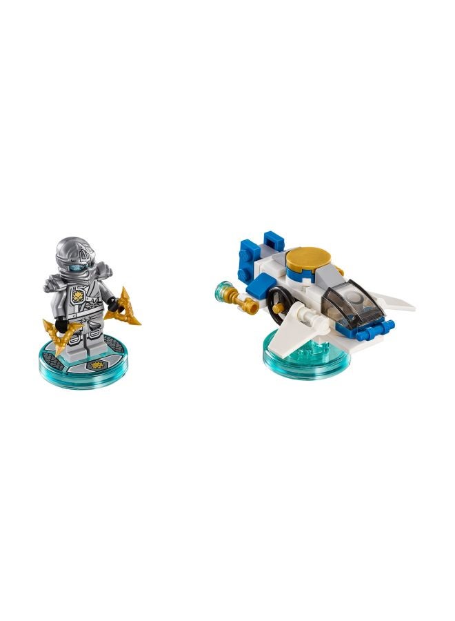 WB Games 71217 45-Piece Ninjago Zane Dimensions Building Set 71217 45 7+ Years  - Image 1