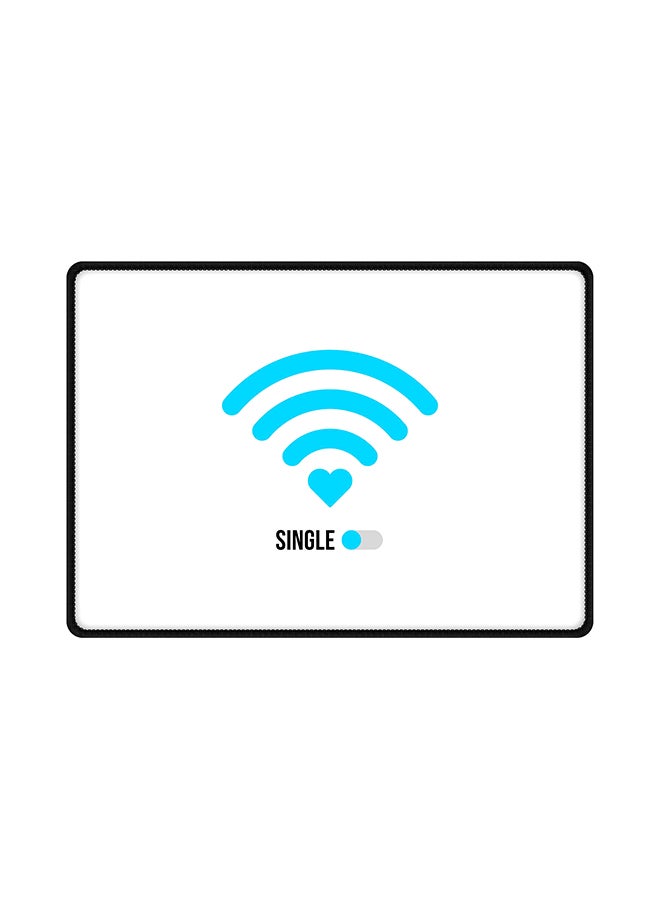 Stylizedd Wifi Single Guy Mouse Pad With Non Slip Rubber Base Multicolour