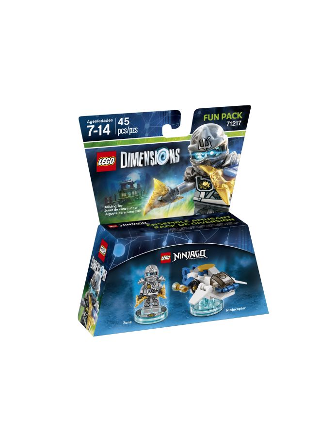 WB Games 71217 45-Piece Ninjago Zane Dimensions Building Set 71217 45 7+ Years  - Image 2