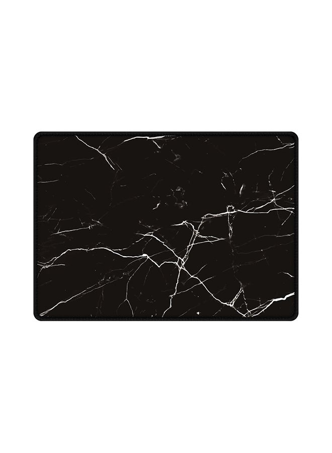 Stylizedd Marble Printed Gaming Mouse Pad Black