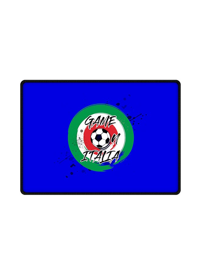 Stylizedd Game On Italy Printed Mouse Pad Multicolour