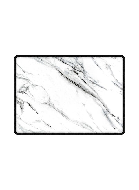 Rubber Base Marble Printed Gaming Mouse Pad Multicolour