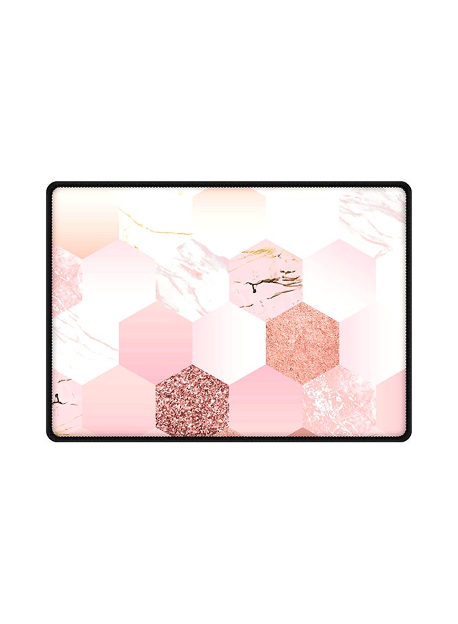 ستايلايزد لوحة ماوس للألعاب بنمط رخامي وقاعدة مطاطية متعدد الألوان