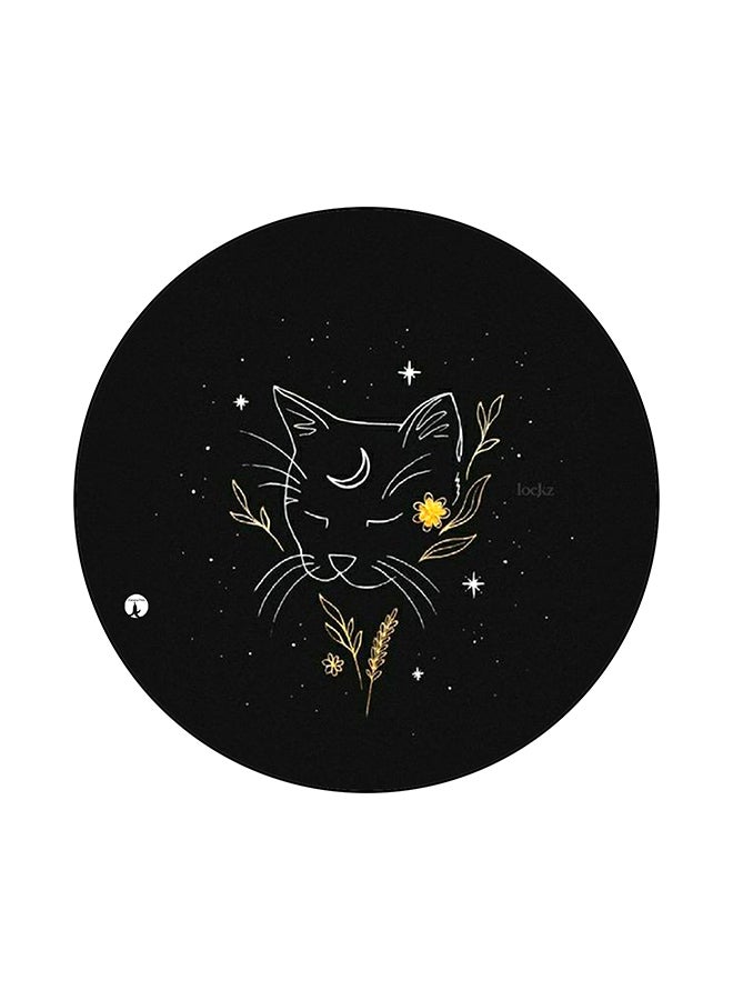 BP Cat Printed Mouse Pad Multicolour