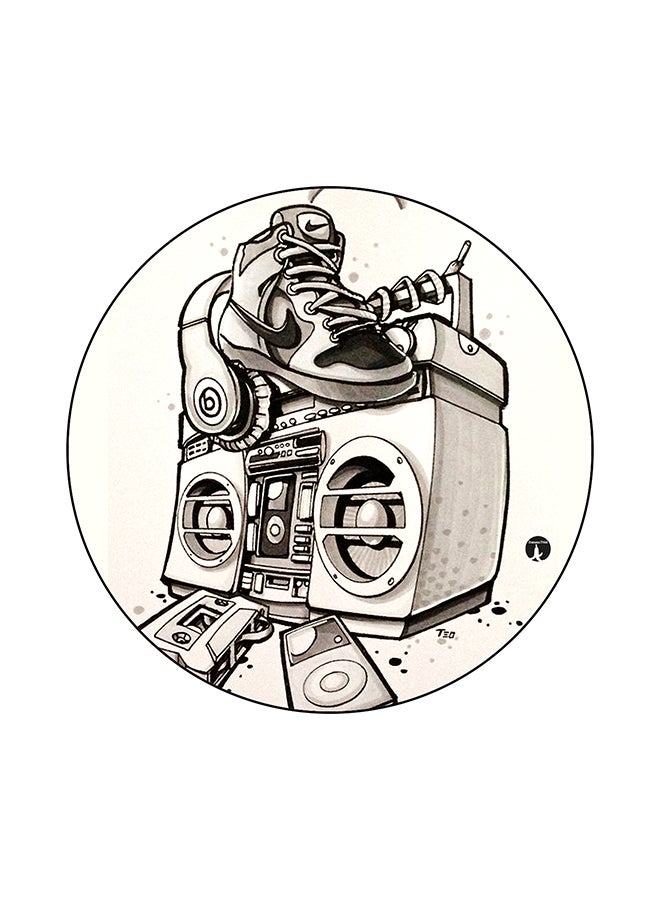 Art Printed Mouse Pad Multicolour