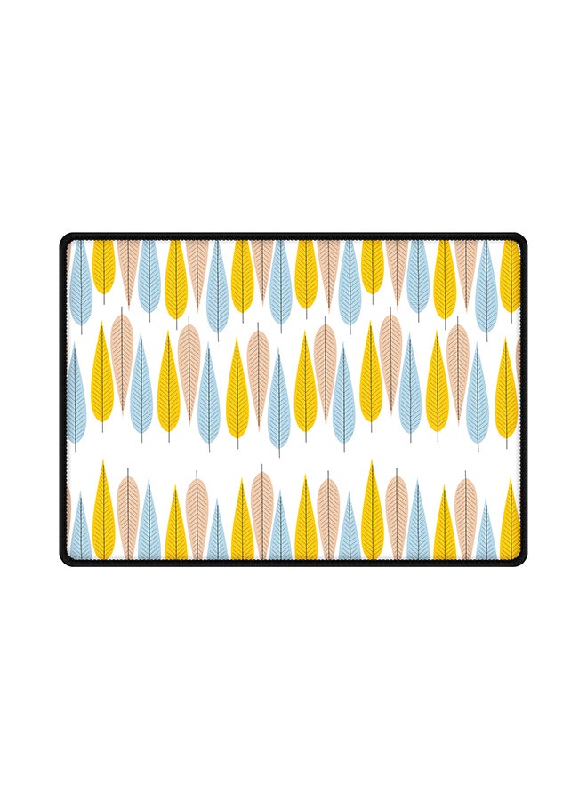 Stylizedd North Fall Mouse Pad With Non Slip Rubber Base Multicolour