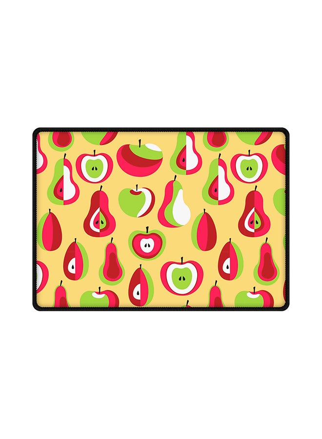 Stylizedd Modern Apple Mouse Pad With Non Slip Rubber Base Multicolour