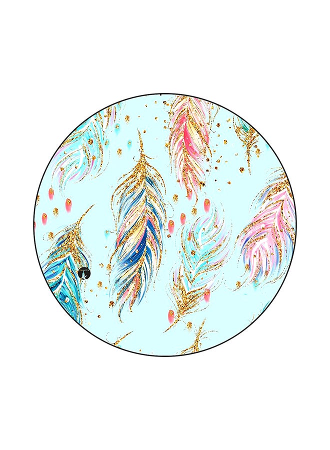 BP Feathers Print Mouse Pad Multicolour