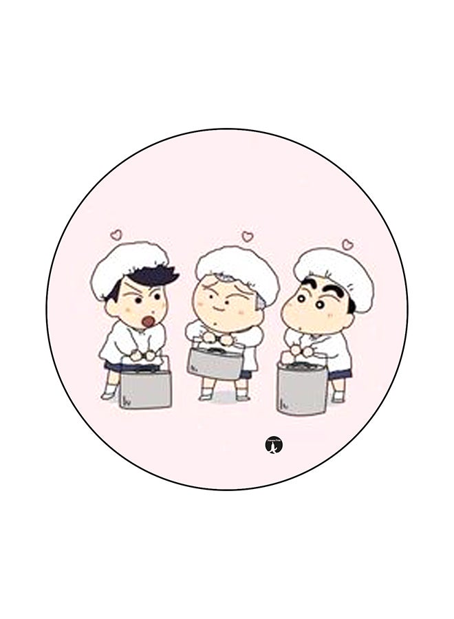 BP Anime Shin Chan Printed Mouse Pad Multicolour