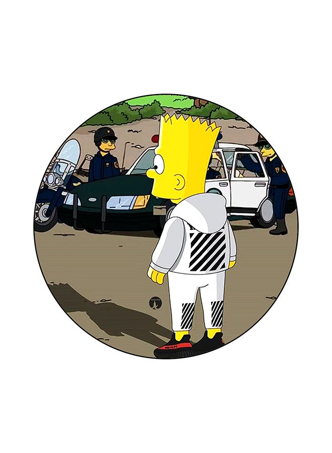 BP Simpsons Print Mouse Pad Multicolour