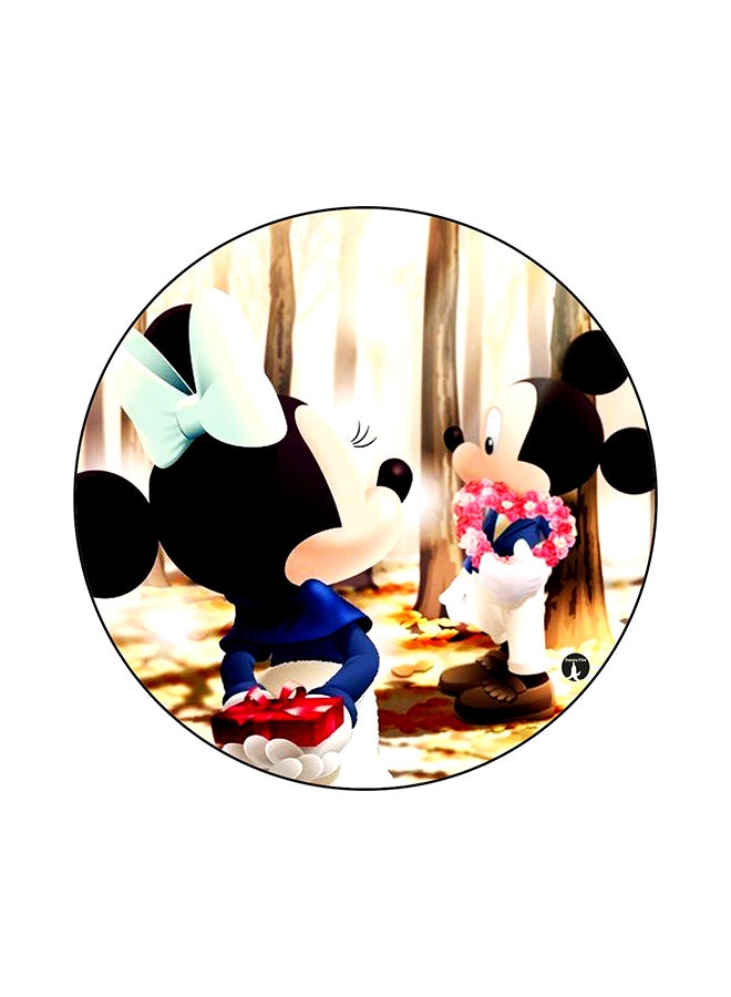 BP Disney Mickey And Minnie Mouse Printed Pad Multicolour