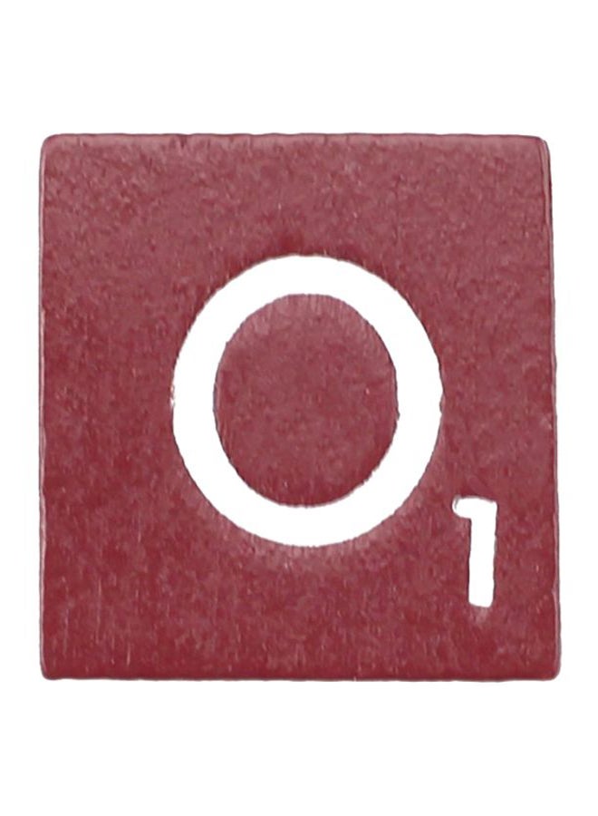 CleverDelights - 100-Piece Wooden Scrabble Letter Tile - Image 1