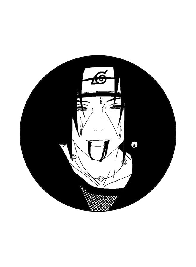 BP Anime Naruto Printed Mouse Pad White/Black