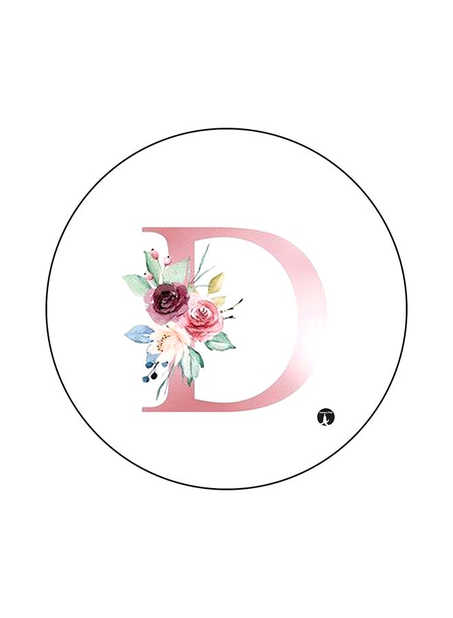 BP Letter D Print Mouse Pad Multicolour