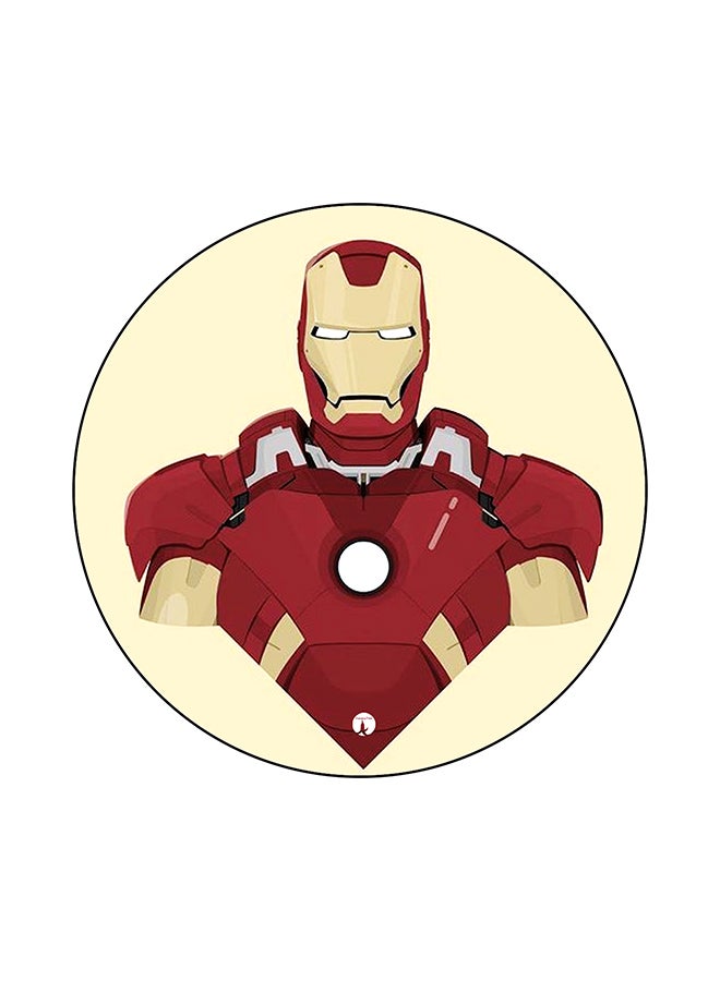 BP Iron Man Print Mouse Pad Multicolour