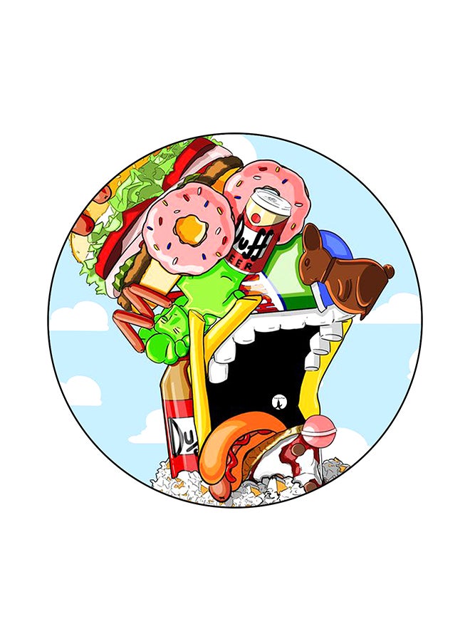 BP Simpsons Print Mouse Pad Multicolour