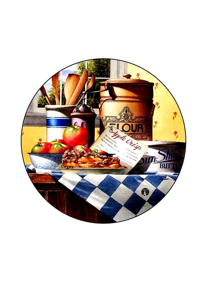 Vintage Art Print Mouse Pad Multicolour