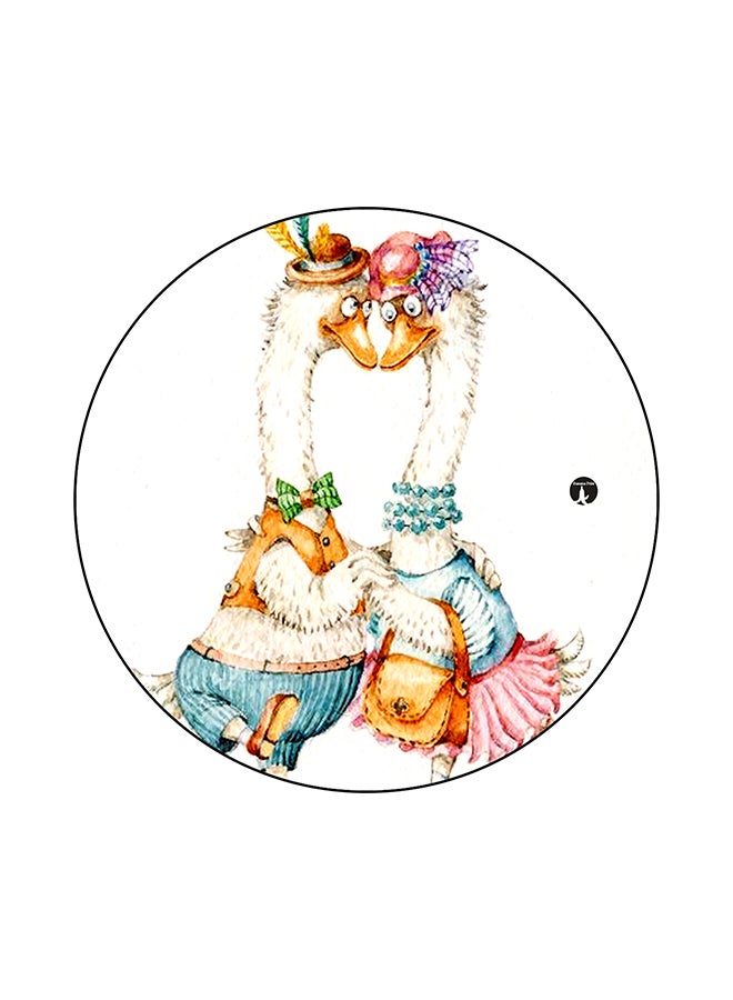 BP Birds Printed Mouse Pad Multicolour