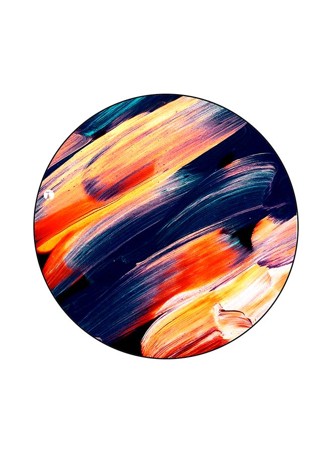 لوحة ماوس بطبعة طلاء متعدد الألوان