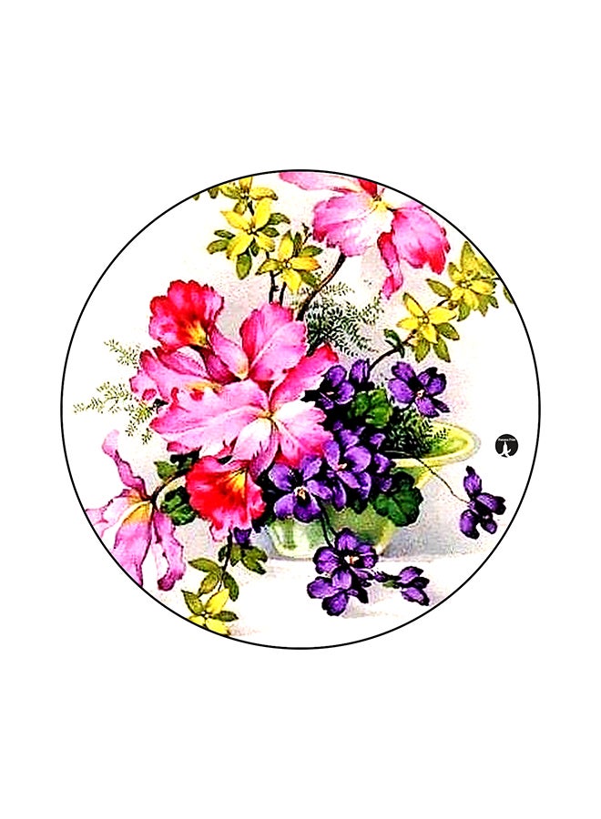 BP Flowers Printed Mouse Pad Multicolour