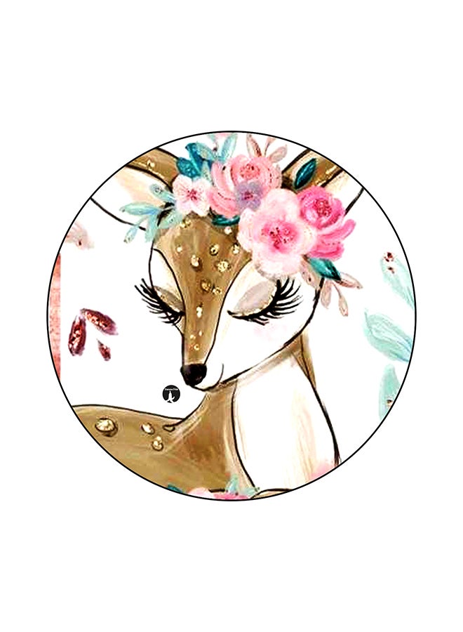 بي بي لوح ماوس بطبعة غزال متعدد الألوان