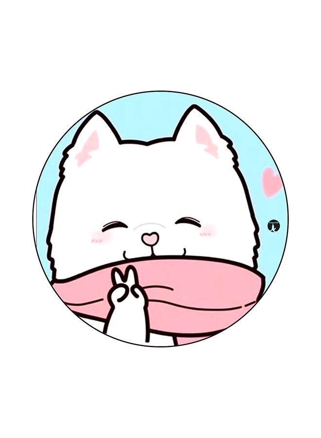 BP Dog Printed Mouse Pad Multicolour